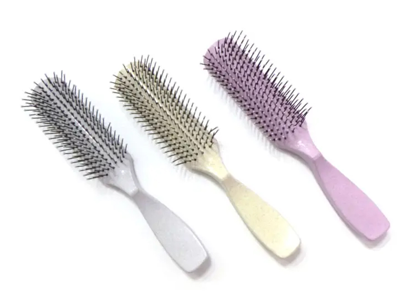 Plastic Colorful Detangling Hair Brush
