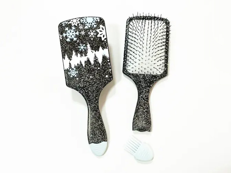 Easy Cleaning Paddle Hair Brush