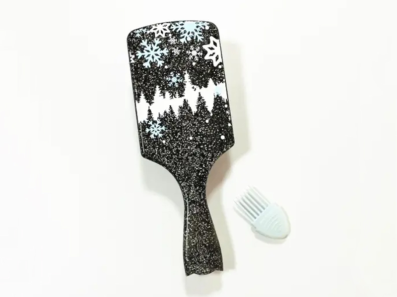 Easy Cleaning Paddle Hair Brush