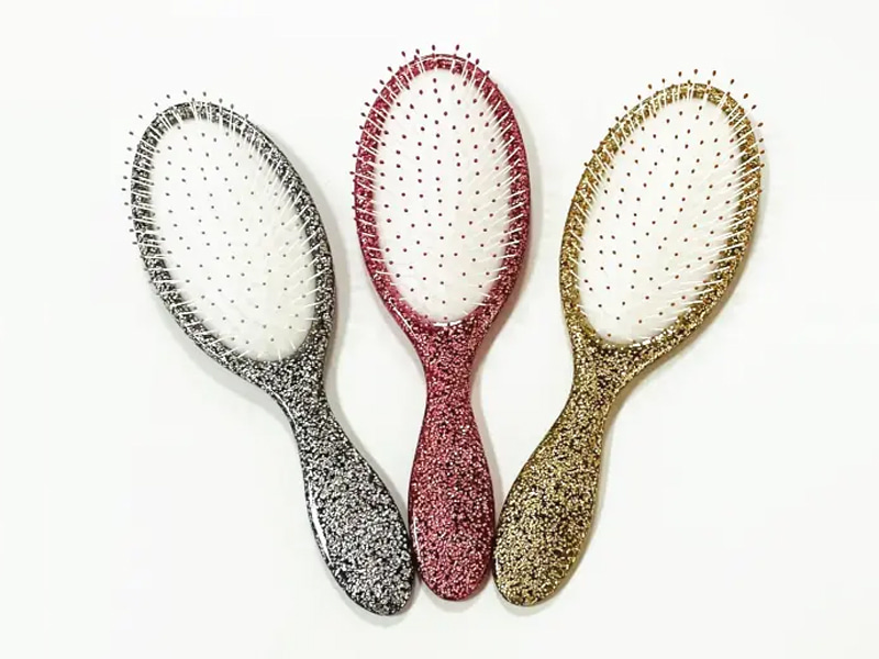Glitter Detangling Cushion Hair Brush
