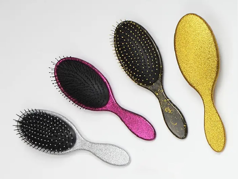 Bristle Plastic Detangling Cushion Hair Brush