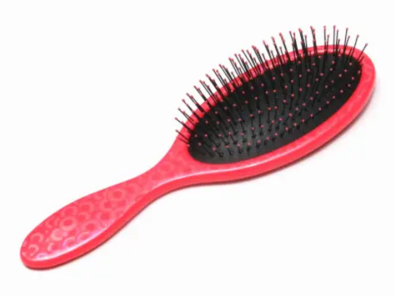 Fancy Printed Shiny Oval Detangling Brush