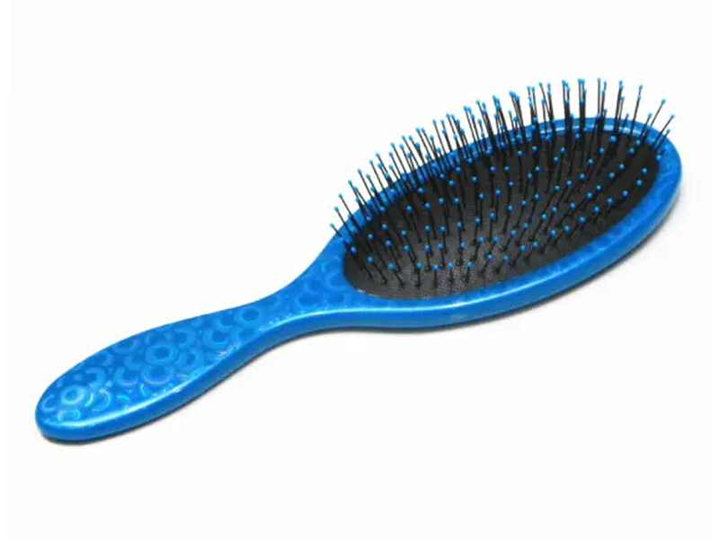 Fancy Printed Shiny Oval Detangling Brush