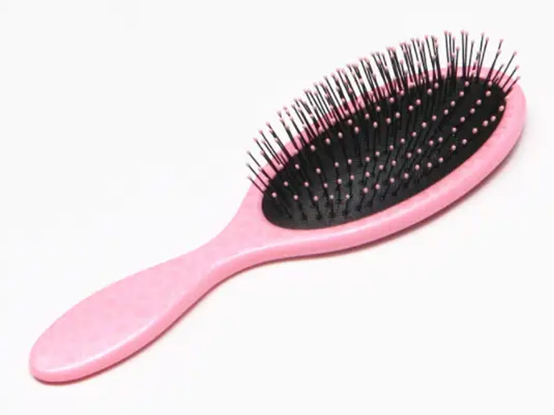 Fancy Printed Shiny Oval Detangling Brush