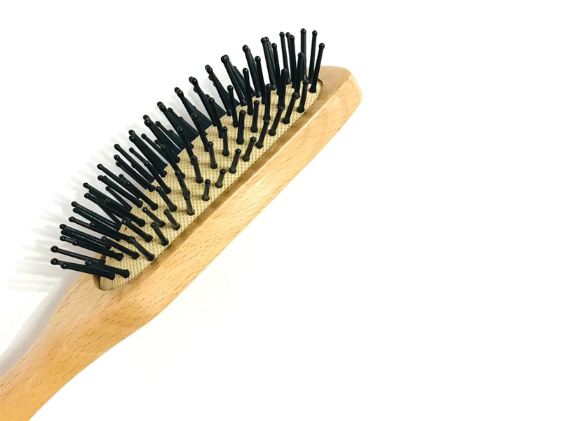 Natural Wooden Cushion Hair Brush
