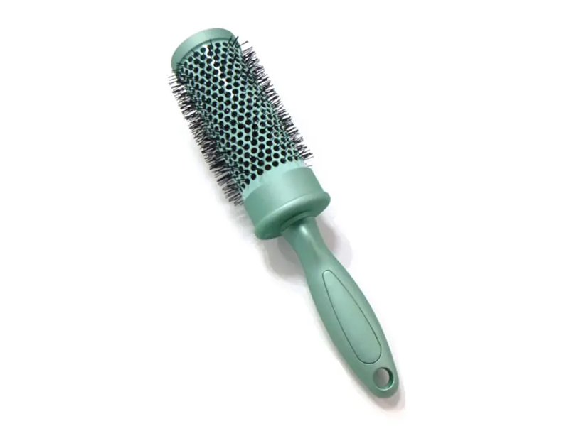 Round Rubber Coating Soft Touch Hair Brush