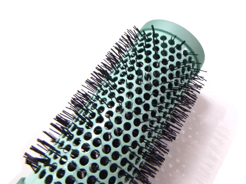 Round Rubber Coating Soft Touch Hair Brush